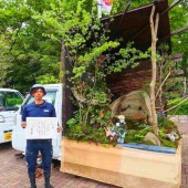 Keitora Garden Show - Cuộc thi biến xe tải thành sân vườn độc đáo ở Nhật Bản